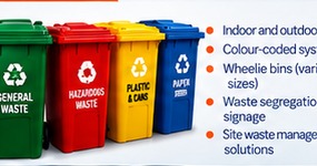 Waste management containers